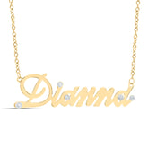 1/10CTW-DIA NK GIFT "Dianna" NECKLACE (18 INCH)
